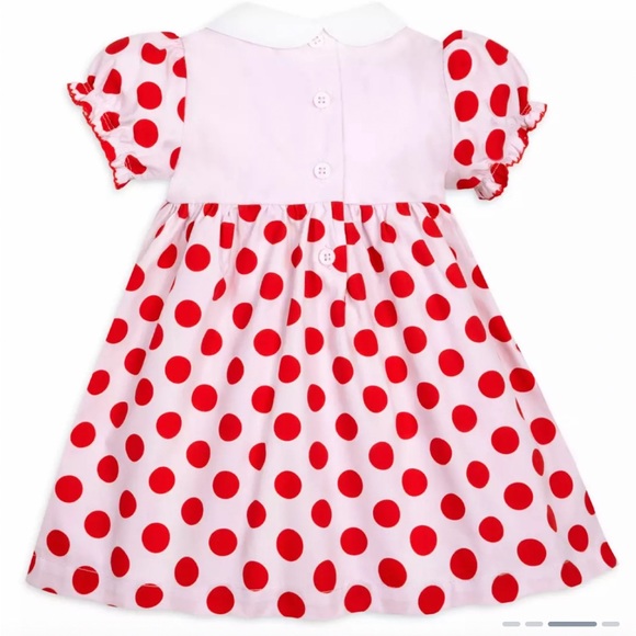 New DISNEY Baby Minnie Mouse Red  Infant 12-18 M Dress - Picture 8 of 16